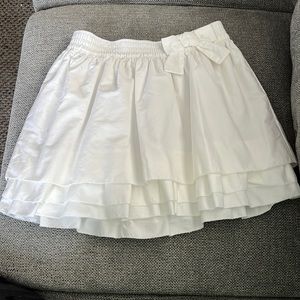 White skirt
